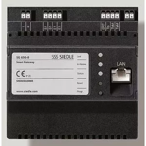 Шлюз Siedle Smart Gateway SG 650-0 для сетевого подключения и IP-интеграции