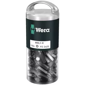 Screwdriver Bit Set Wera 855/1 Z DIY 100 SiS