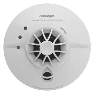 Fire alarm system FireAngel HM-F-1EU with 85 dB siren, AC (230 V) and battery power, white central control unit