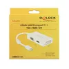Кабель DeLOCK 0.16m DisplayPort VGA HDMI DVI Photo 3