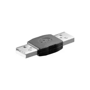 DeLOCK 65011 kabeļu spraudņu pāreja USB-A Melns