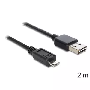 USB Cable DeLOCK EASY-USB 2.0-A Micro-B 2m