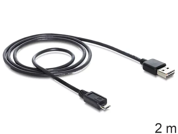 USB kabelis DeLOCK EASY-USB 2.0-A Micro-B Photo 2