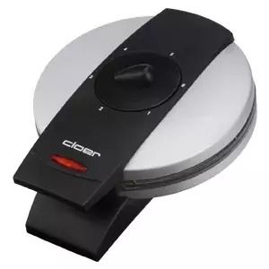 Waffle Iron Cloer 1629 5 Waffles 930 W Black Metallic