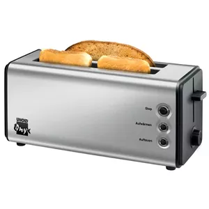 Toaster Unold Onyx Duplex 4 slice(s) 1400 W Black Stainless steel