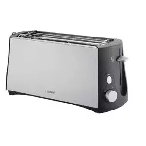 Toaster Cloer 3710 4 slices 1380 W Black Brushed steel