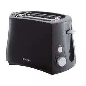 Toaster Cloer 3310 2 slice 825 W Black