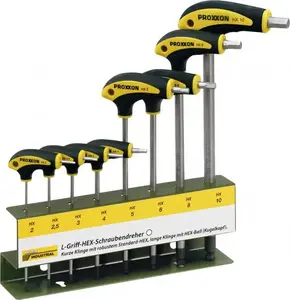 Screwdriver Set Proxxon 22652 — 10-piece TORX and TORX BO workshop screwdrivers