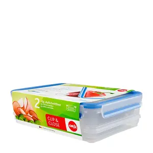 Pārtikas uzglabāšanas konteiners EMSA 508557 Taisnstūra kaste 2.65 L Zila