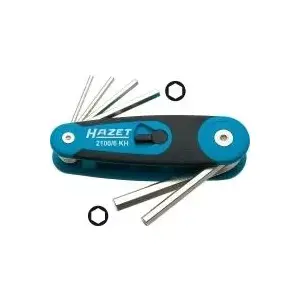 Wrench set Hazet 2100/6KH — hexagonal wrenches, 6 pieces