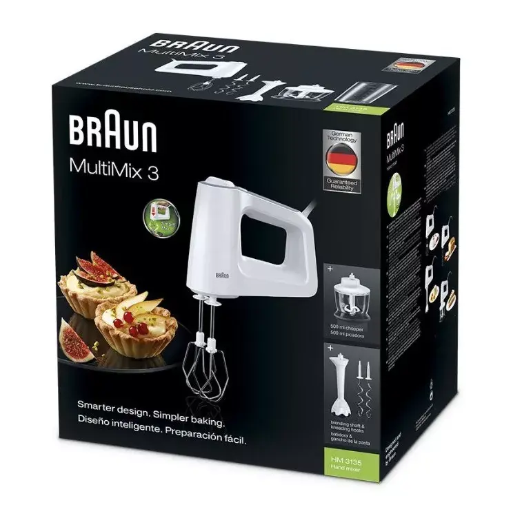 Rokas mikseris BRAUN HM 3135 WH Photo 15