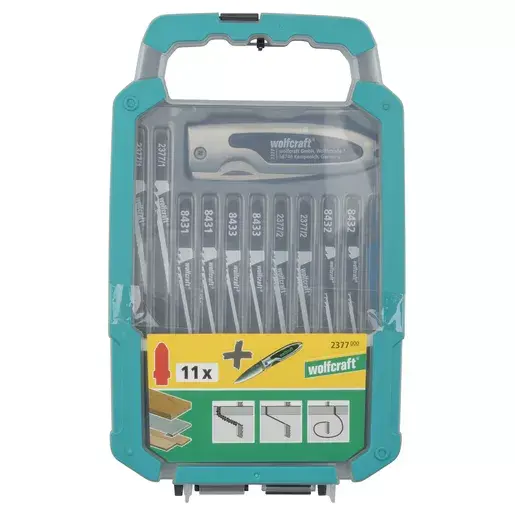 Пилки для лобзика Wolfcraft 2377000, 12 шт. Photo 2