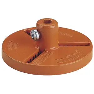 Mounting/Reception Plate Wolfcraft 1-receptacle plate model 3466000