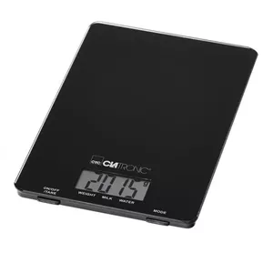 Clatronic KW 3626 Black Countertop Rectangle Electronic kitchen scale