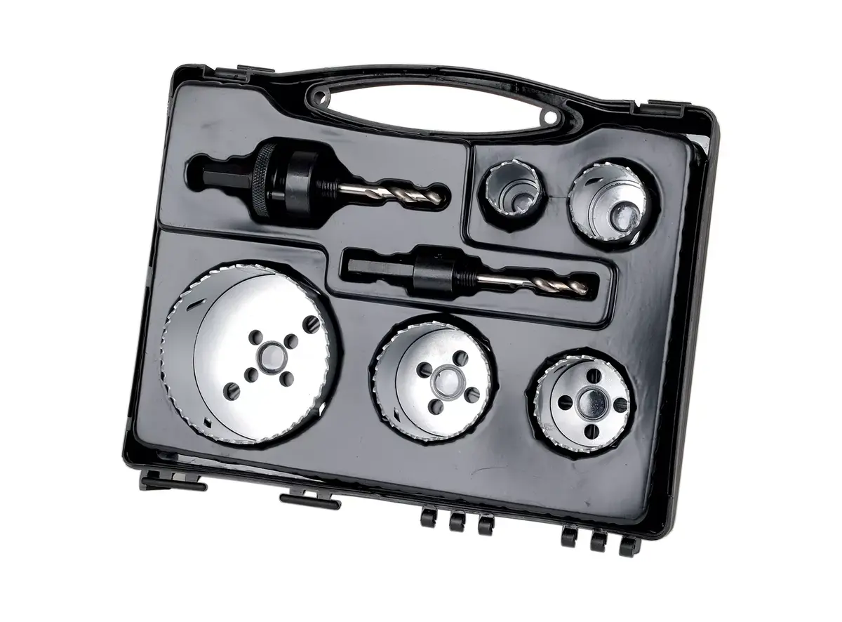 Hole saw set Wolfcraft Bi-metal 5 pcs Photo 4