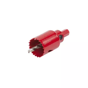 Hole saw single Wolfcraft bi-metal for drill, Ø 35 mm, for drywall, metal, plastic, wood