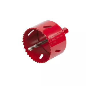 Hole saw Wolfcraft bi-metal single 65 mm for drill, suitable for drywall, metal, plastic, plywood, steel, wood