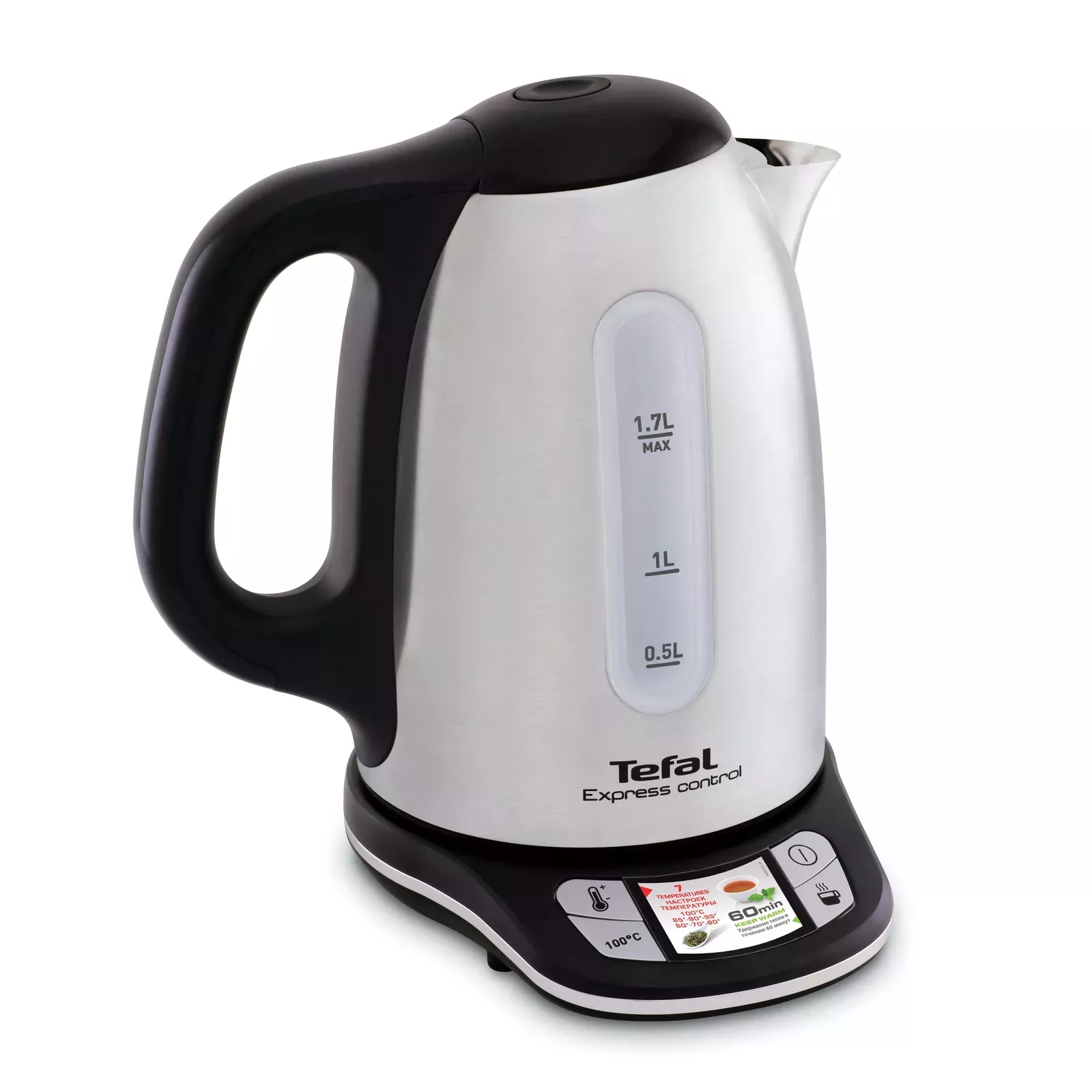 Electric Kettle Temperature Control with 7 Presets, 60min