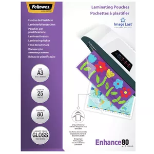 Laminating Pouch Fellowes ImageLast A3 80 Micron 25 pack