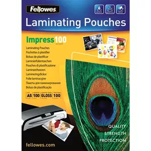 Fellowes 5351002 laminēšanas kabata 100 pcs