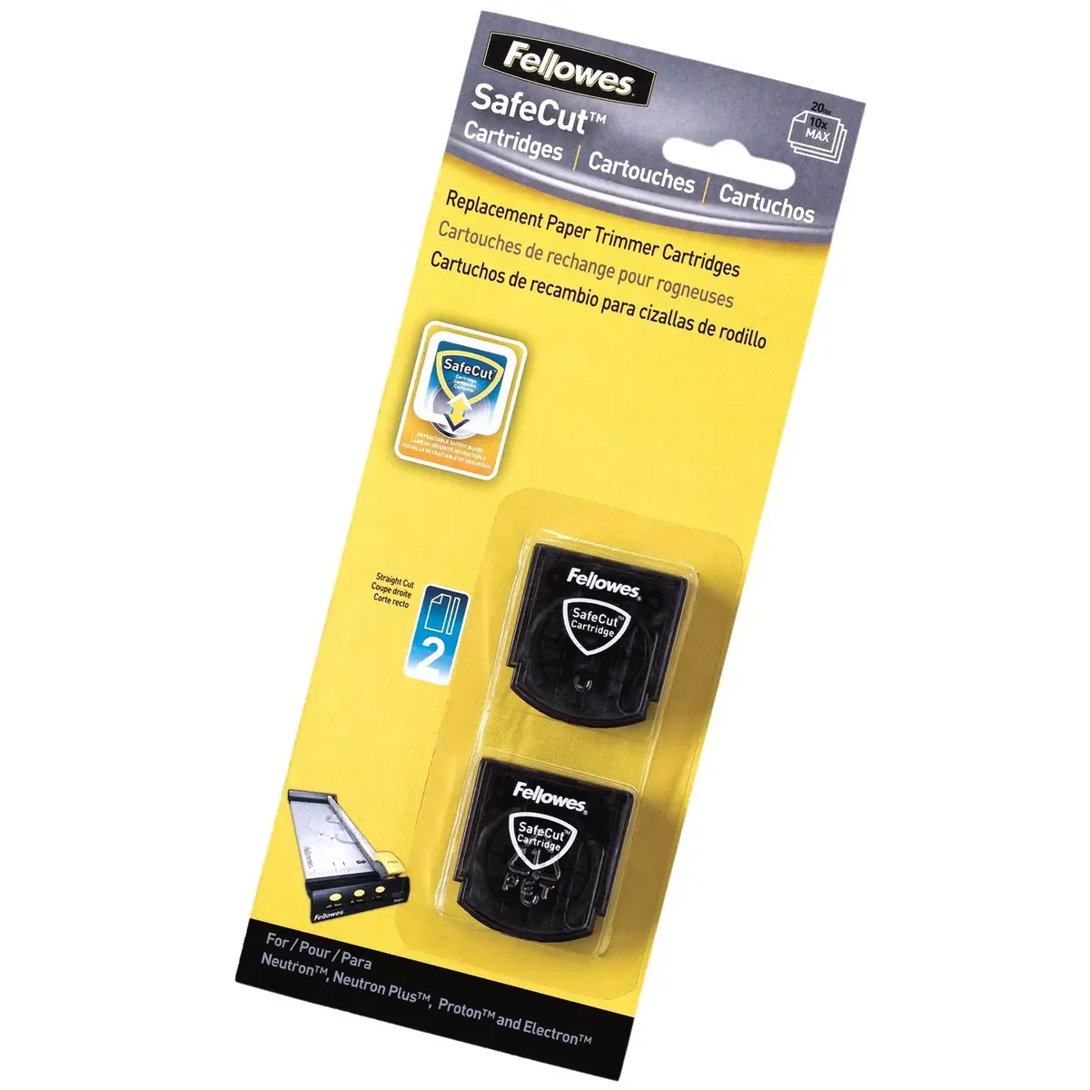 Spare blade Fellowes SafeCut Replacement Blades - 2 Pack Photo 2