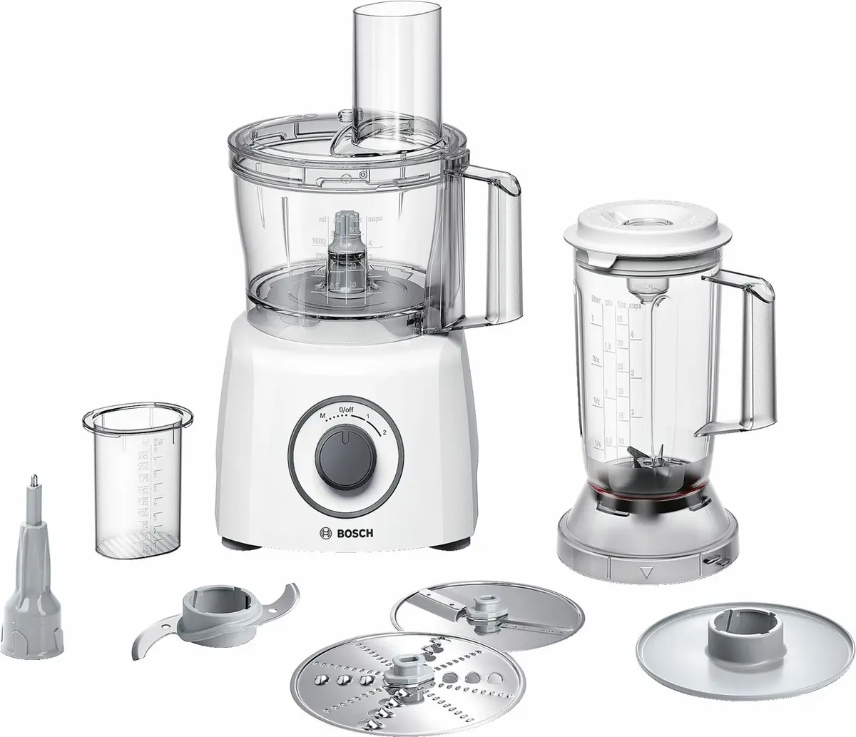 Bosch MCM3200W кухонный комбайн — 800 Вт, 2.3 л Photo 2