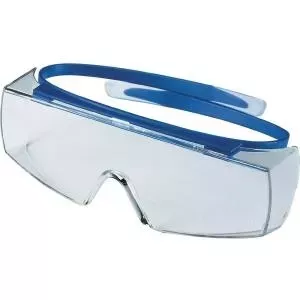 Safety glasses UVEX 9169260 — navy frame, polycarbonate lenses
