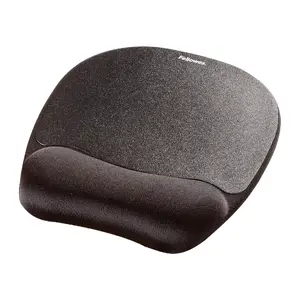 Mouse Pad Fellowes Memory Foam Black