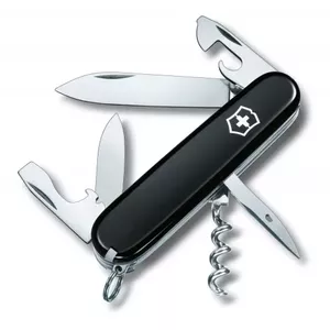 Victorinox Spartan schwarz Нож швейцарской армии 12 функций черный