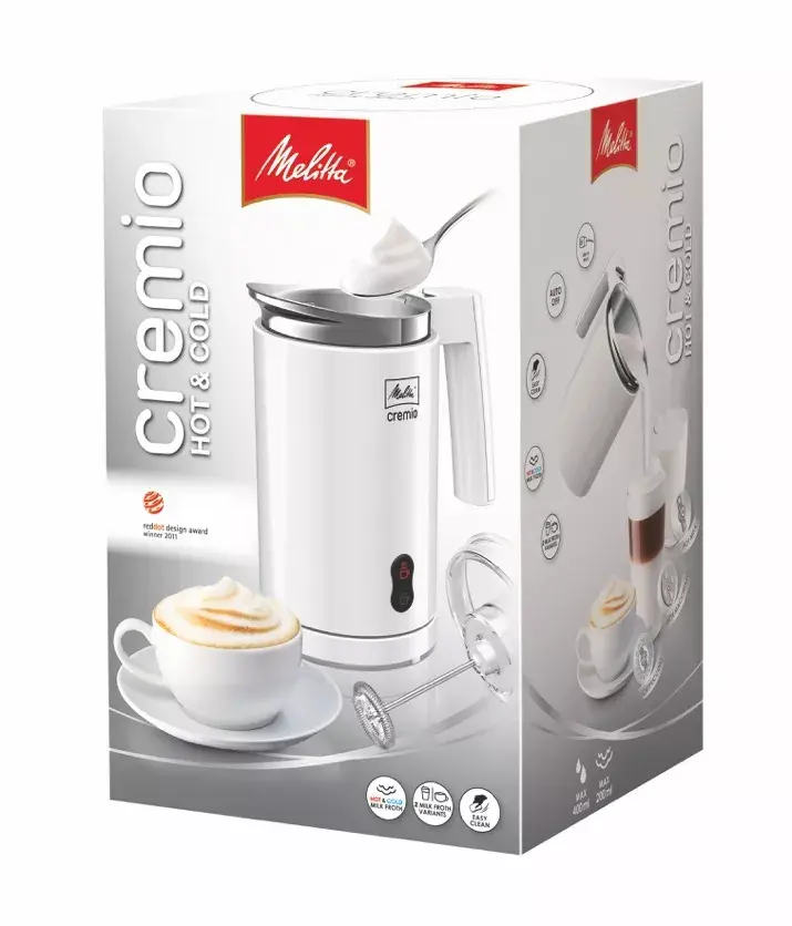 Piena putotājs Melitta Cremio II Automatic White Photo 5