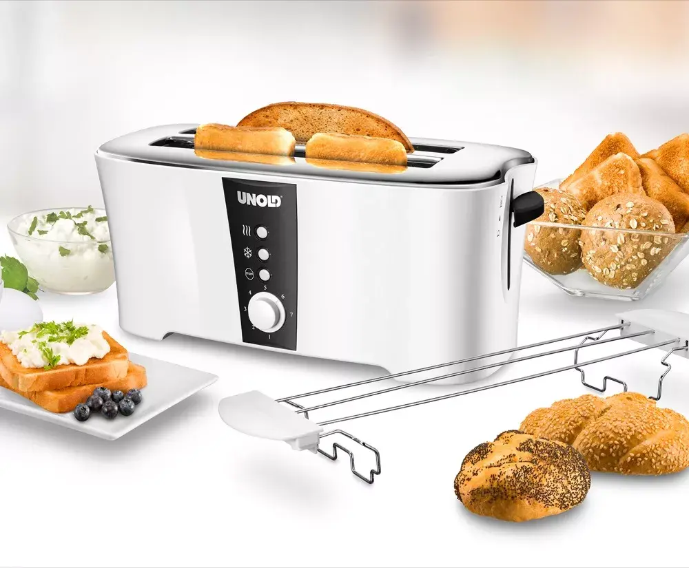Toasteris Unold Design Dual 4 šķēles 1350 W Photo 5