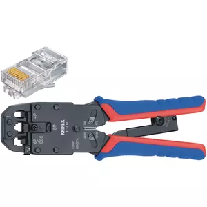 Cable Crimper Knipex 97 51 12 SB Black Blue Red