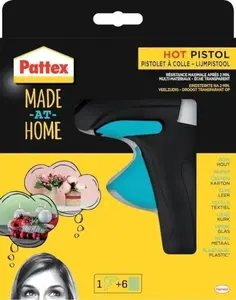 Glue gun Pattex PMHHP with 6 hot-melt sticks (20 g each) — handheld electric adhesive tool
