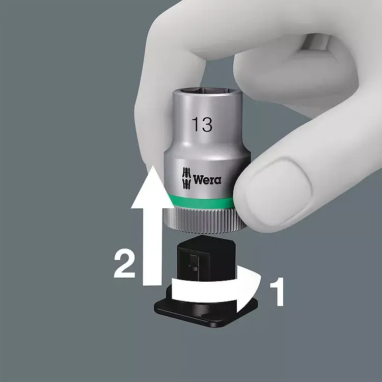 Набор торцевых ключей Wera 8006 SC 1 Photo 9