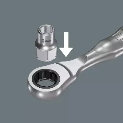 Nut Driver Bit Wera 05003665001 Photo 2