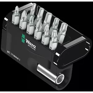 Screwdriver Bit Set Wera BC 12 Metal 1
