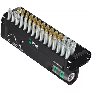 Screwdriver Bit Set Wera Bit-Check 30 Wood 1