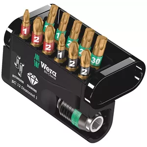 Screwdriver Bit Set Wera Bit-Check 12