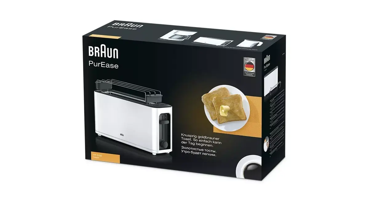Тостер Braun HT 3110 Photo 3