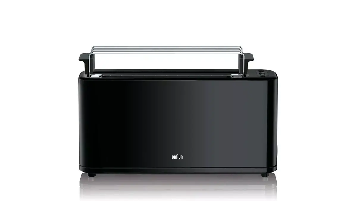 Toaster Braun HT3110 Black Photo 4