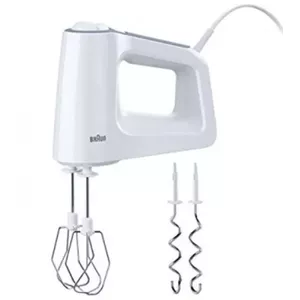 Миксер ручной Braun HM 5000 WH Серый Белый