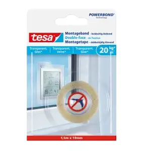 Клейкая лента TESA 77740-00000 1.5 м Прозрачная 19 мм
