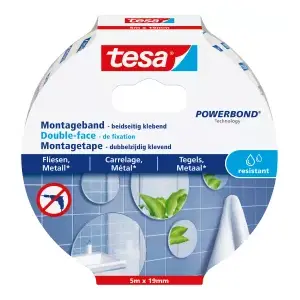 Клеящая лента Tesa 77745-00000 5м Белая 19мм