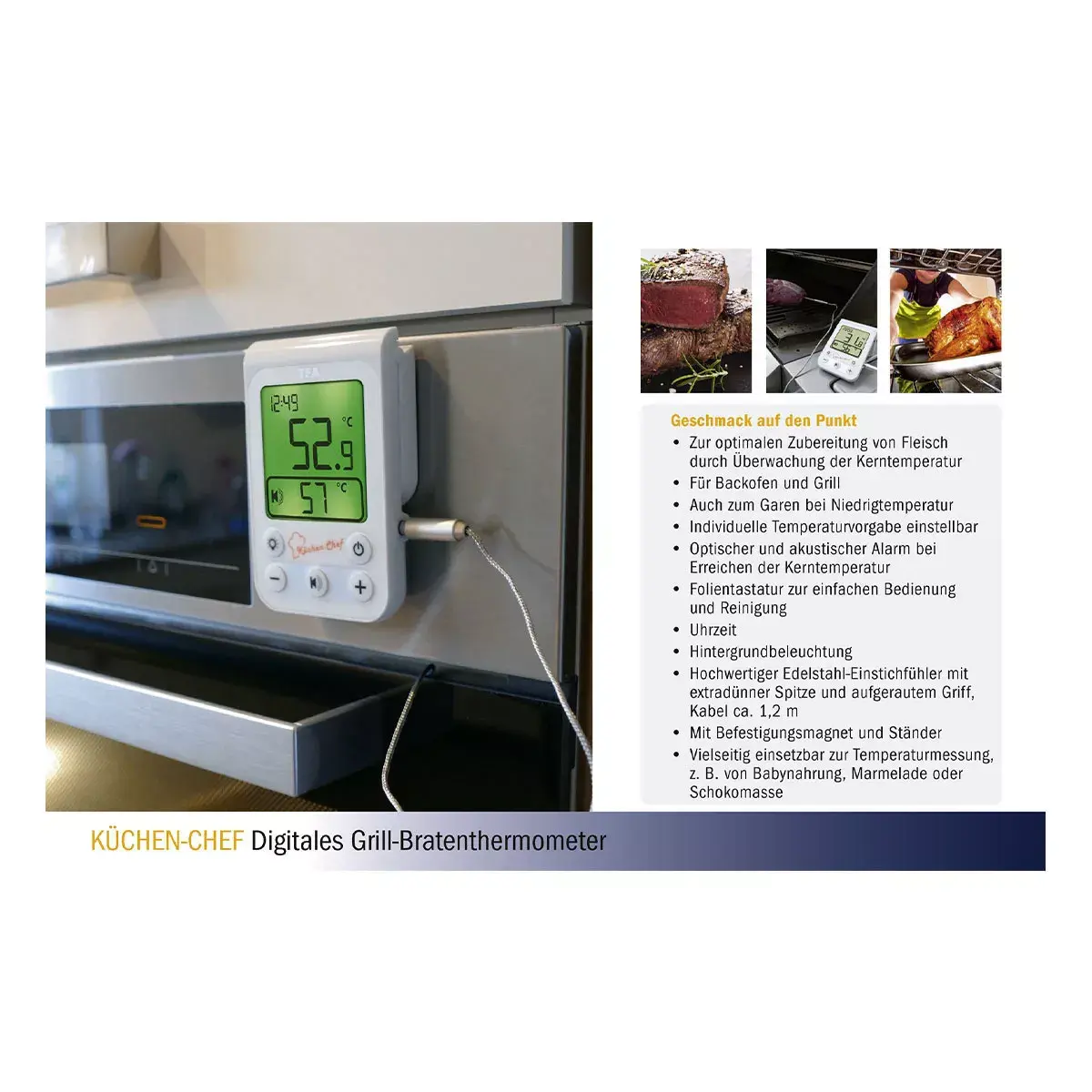 Pārtikas termometrs TFA-Dostmann KÜCHEN-CHEF Photo 7