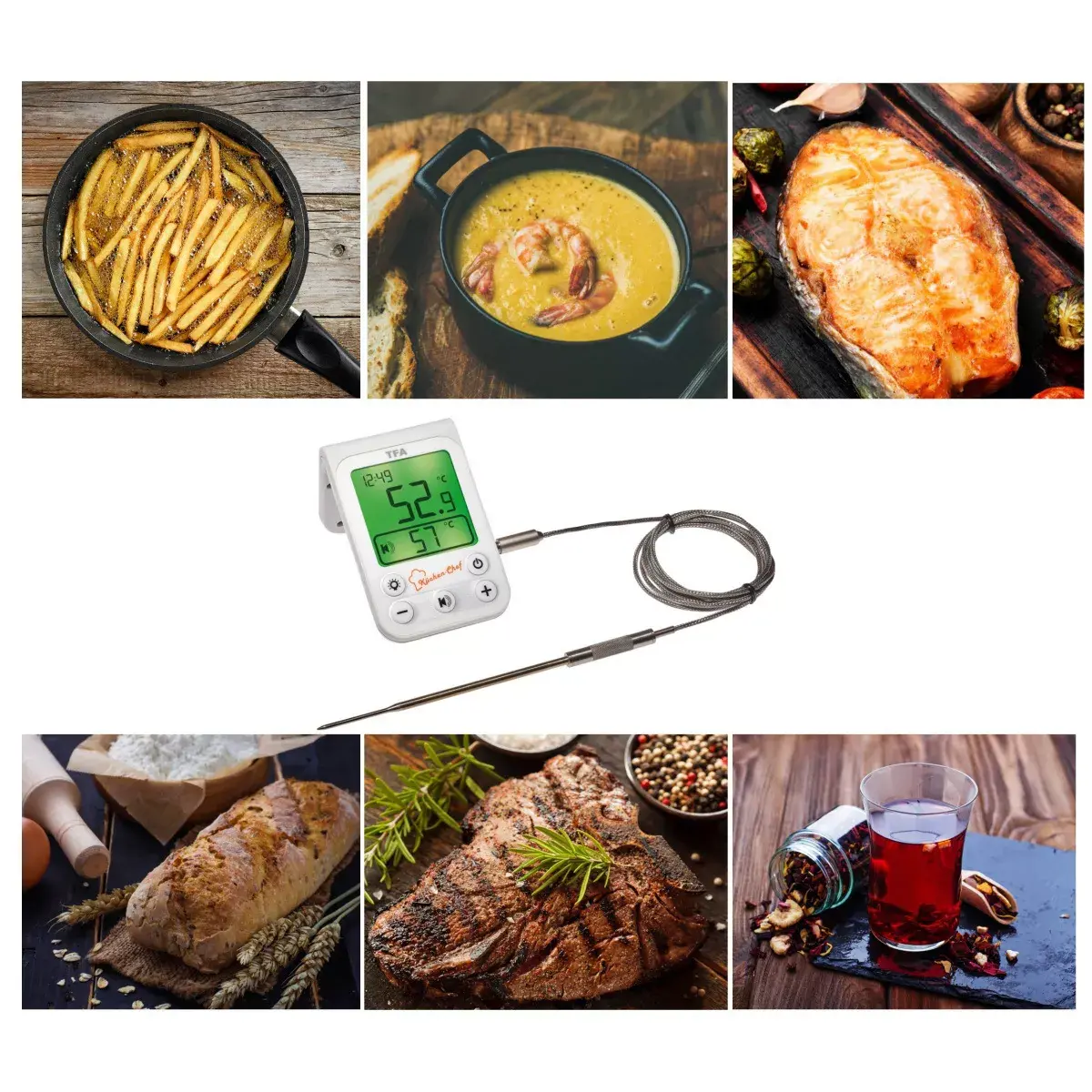 Pārtikas termometrs TFA-Dostmann KÜCHEN-CHEF Photo 9