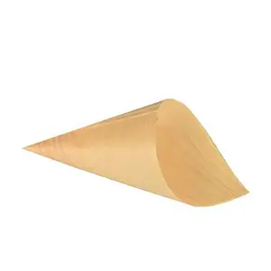 Disposable food tray Papstar 85675 Wood