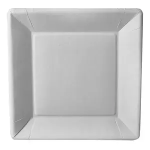 Plate Papstar 86615 Disposable Square Cardboard 225mm