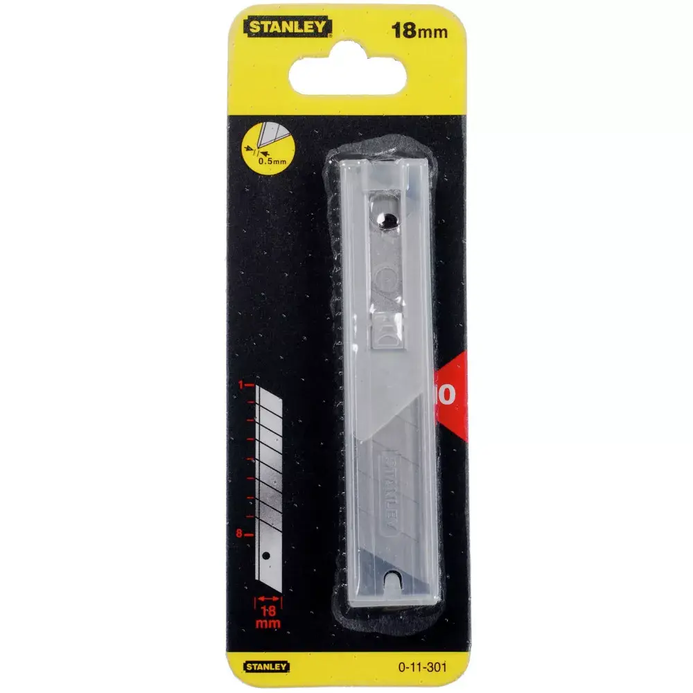 Snap-Off Knife Blades Stanley 18mm Photo 3