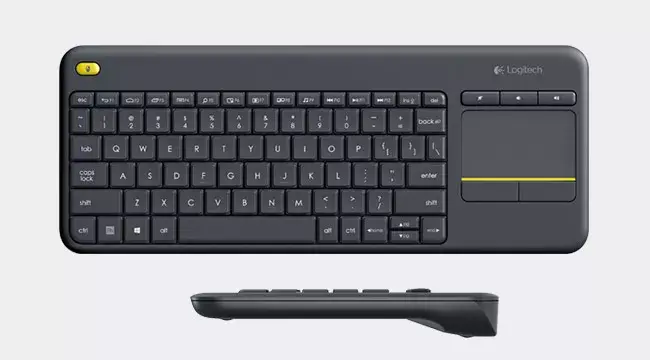 Bezvadu taustiņu klaviatūra Logitech K400 Plus Photo 2