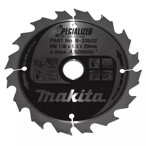 Ripas zāģis Makita B-33532 13.6 cm